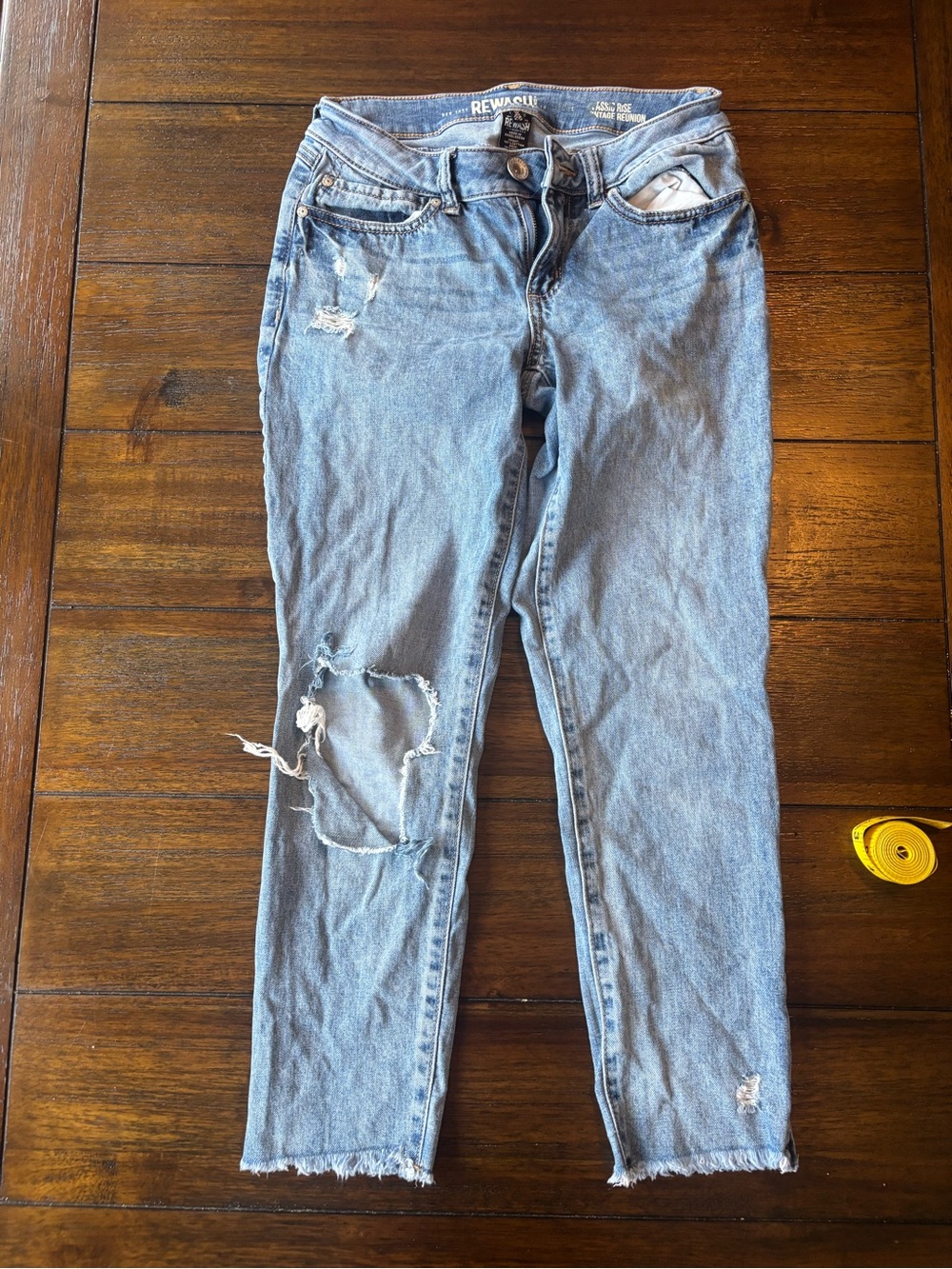 Light Blue Distressed Women’s Jeans